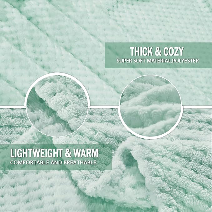 Exclusivo Mezcla Fleece Throw Blanket Extra Large, Super Soft and Warm Blankets - Image 4