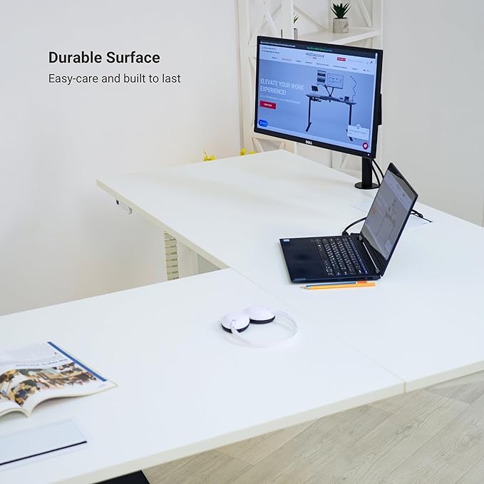 Standing Desk: FLT-05, DT-3030-GO, DT-4830-GO, DA-10-Black