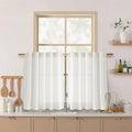 Nanspring 24 Inch Linen Curtains by Nanspring
