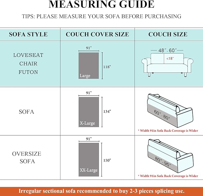 STACYPIK Durable Boho Couch Cover for Dog Anti-Scratch Black White Triangle Sofa Cover for 2 Cushion Couch Anti Slip L Shaped Couch Cover Reversible Loveseat Covers Multi-Use Sofa Throw Cover-91X118IN