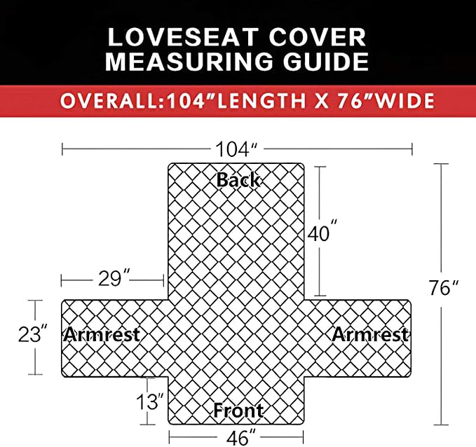 Easy-Going Reversible Loveseat Couch Cover - Image 6