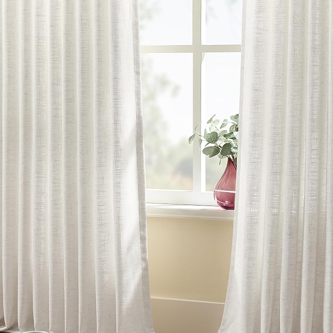 IVAPUPU Pinch Pleated Curtains 90 Inch Long - Image 4