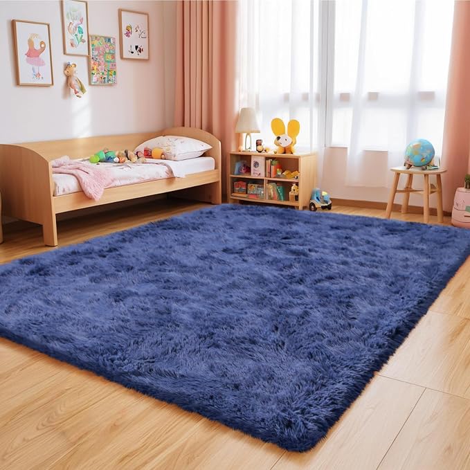 6x9 Fluffy Area Rug for Living Room, Shag Area Rugs for Bedroom - Image 5