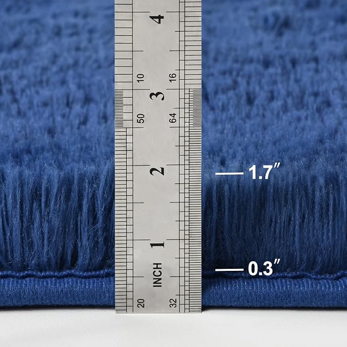 Deerhoo Large Shag Area Rugs 5 x 8, Plush Fuzzy Rugs - Image 2