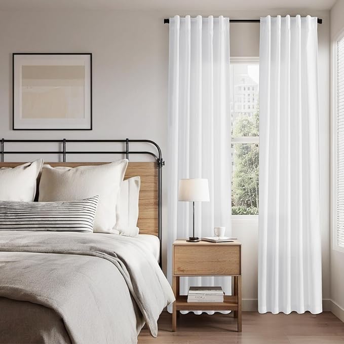 Nanspring Linen 72 Inch Curtains - Image 8