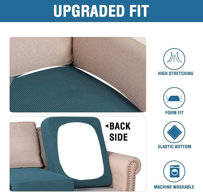 H.VERSAILTEX Super Stretch Individual Seat Covers - Image 6