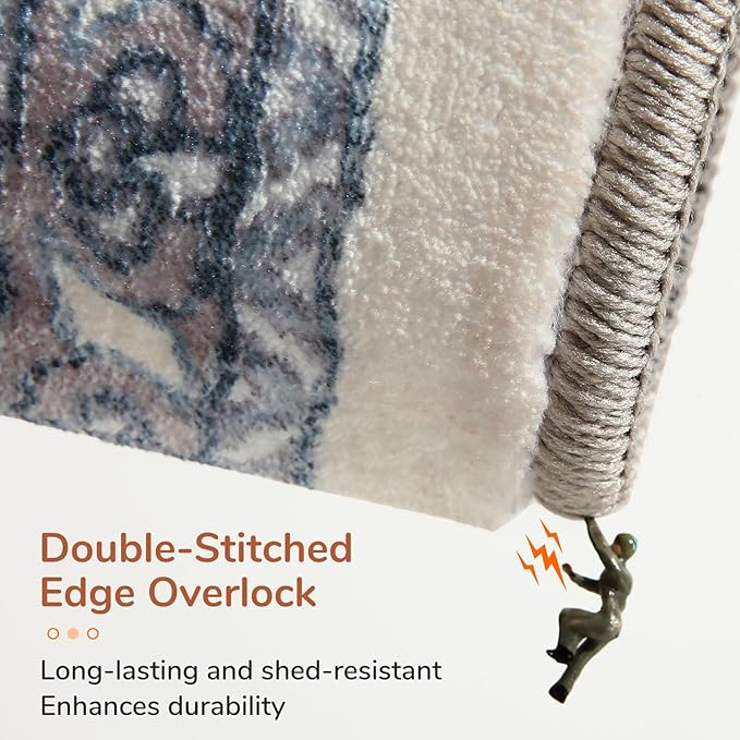 OPPODREAM Soft 8x10 Area Rugs, Washable Rugs 8x10 - Image 3