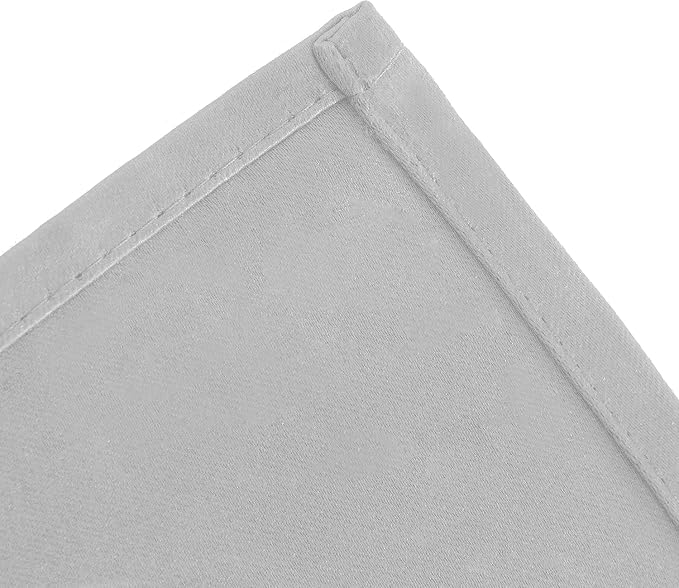 LEMOMO Blackout Curtains 38 x 84 inch/Light Grey Curtains Set of 2 - Image 8