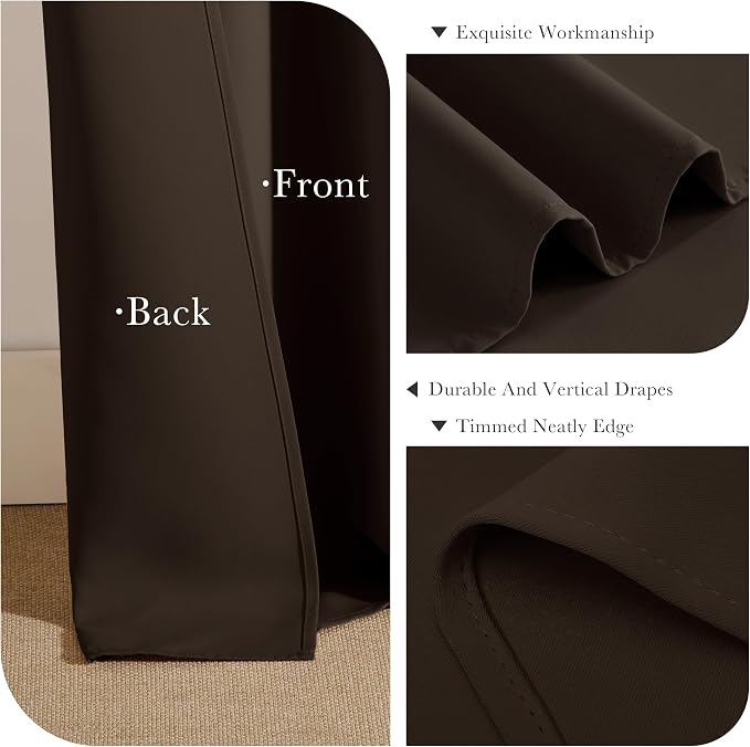 Pony Dance Blackout Curtains Thermal Insulated Window Treatment Panels Room - Image 6