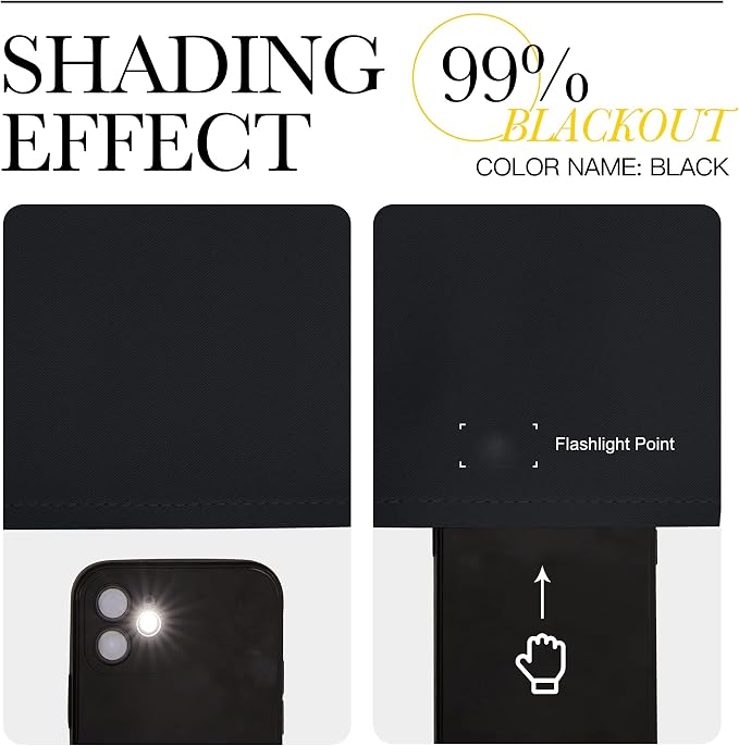 NICETOWN Halloween Patio Blackout Curtain Shades - Image 5
