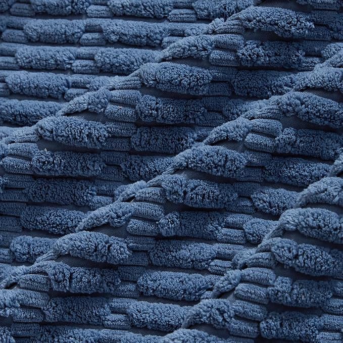 Fancy Homi 4 Packs Dusty Blue Decorative Throw Pillow Covers 12x24 Inch - Image 5