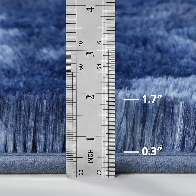 Deerhoo Large Shag Area Rugs 5 x 8, Plush Fuzzy Rugs - Image 6