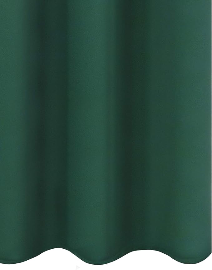 LEMOMO Dark Green Thermal Blackout Curtains/38 x 84 Inch/Set of 2 Panels Room - Image 9
