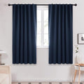 Deconovo Blackout Curtains, Thermal Insulated, W52 x L72 2 Panels, Back Tab by Deconovo
