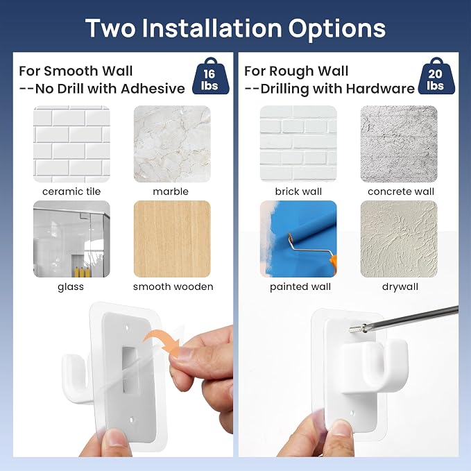ENJOYBASICS No Drill Curtain Rods - Image 3