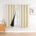 ChrisDowa 100% Blackout Curtains 54 inch Long by ChrisDowa