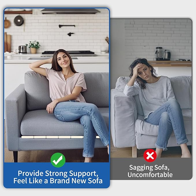 Heavy Duty Sofa Cushion Support Board for Sagging Sofas, 19''x 23'' Laminated Wood Sofa Cushion Support Board, Deep Support and Seat Protection