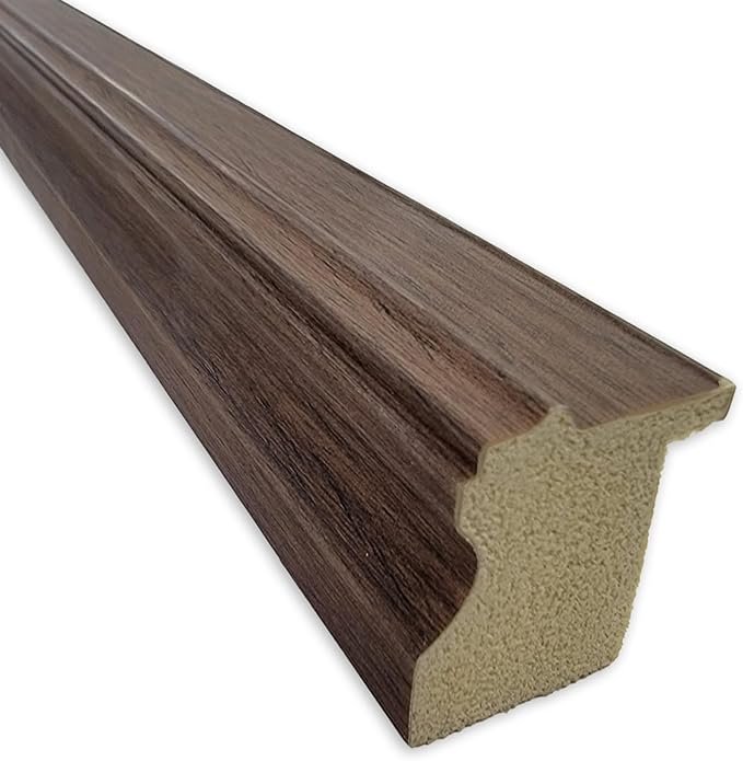 Amanti Art Brown Bathroom Mirror for Over Sink, 32x42 Florence Medium Brown Rectangle Vanity Mirror, X-Large Casual Frame, Hangs Horizonally and Vertically, Bathroom Wall Decor, Beveled Edge