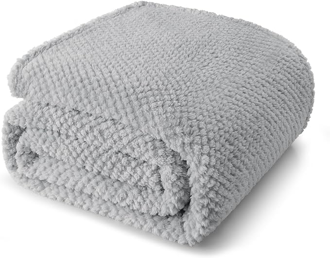 Whale Flotilla King Size Fuzzy Fleece Blanket by WHALEFLOTILLA