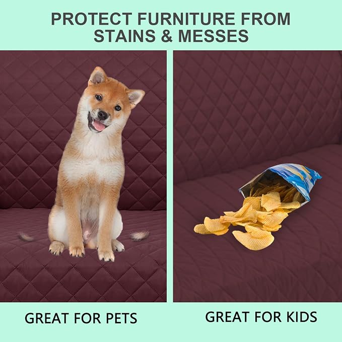 Reversible Oversized Sofa Covers Couch Cover Furniture Protector - Image 5