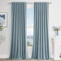 Guken Blue 100% Blackout Curtains 92 Inch Length 2 Panels Set by Guken