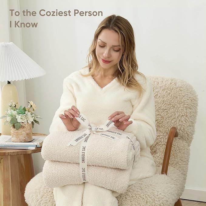 Snuggle Sac Heather Throw Blanket - Image 7