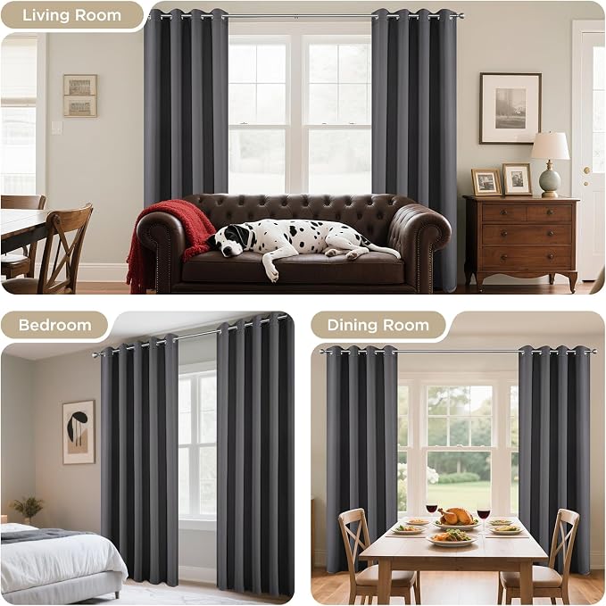 Joydeco Blackout Curtains 95 Inch - Image 6