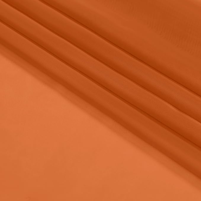 OWENIE Orange Sheer Curtains 96 Inch Length, Elegant Sheer Curtains - Image 6