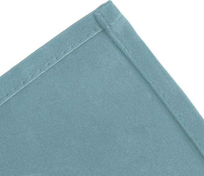 LEMOMO Stone Blue Thermal Blackout Curtains/38 x 63 Inch/Set of 2 Panels Room - Image 7