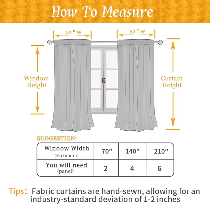 LAMIT Terracotta Linen Curtains 72 inches Long - Image 8