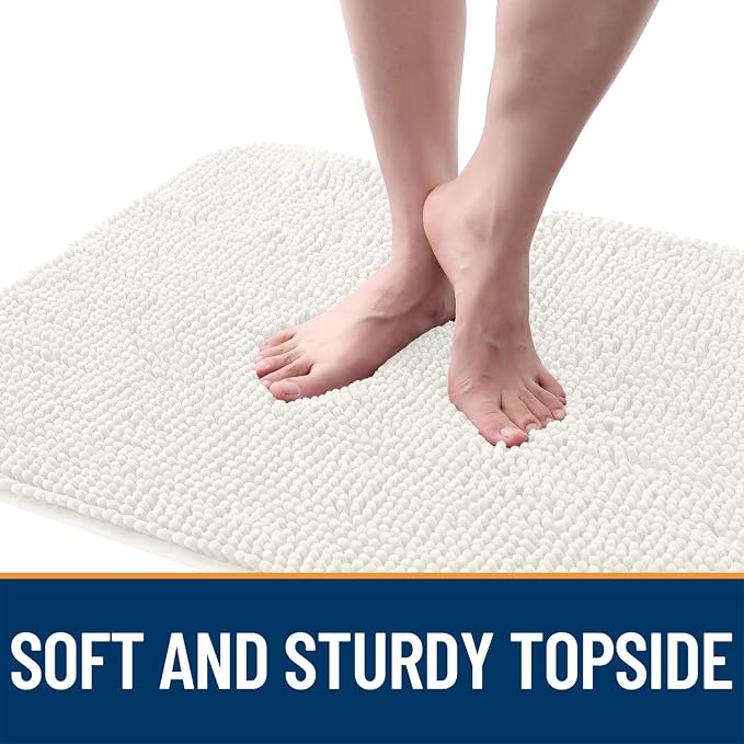 OLANLY Dog Door Mat for Muddy Paws 40x32, Absorbs Moisture and Dirt, Absorbent - Image 4