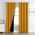 ChrisDowa 100% Blackout Curtains 108 inch Long by ChrisDowa