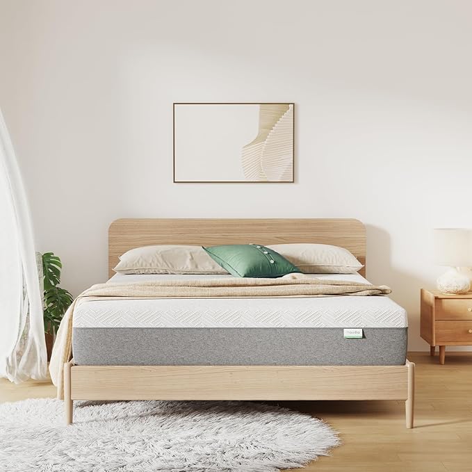 Novilla Mattress King, 14 Inch King Size Memory Foam Mattress in a Box for Suppotive, Pressure Relieving & Plush Comfort, Bliss