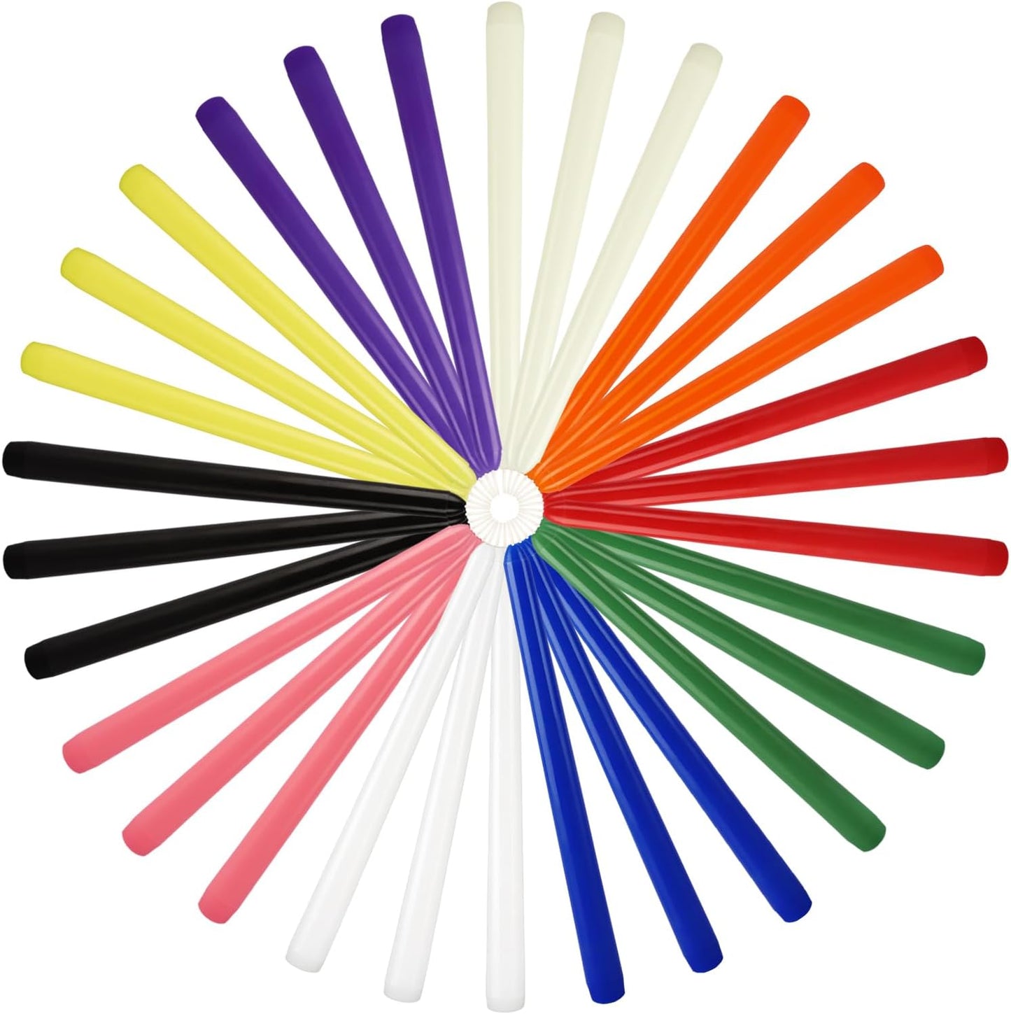 30-Pack 10-Color Taper Candles - 10 Inch Dripless & 10-Hour Burn｜Wedding/Birthday/Home Decor with Premium Wax