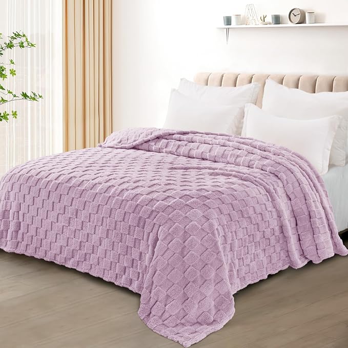 Exclusivo Mezcla King Size Flannel Fleece Blanket, Super Soft and Warm - Image 2