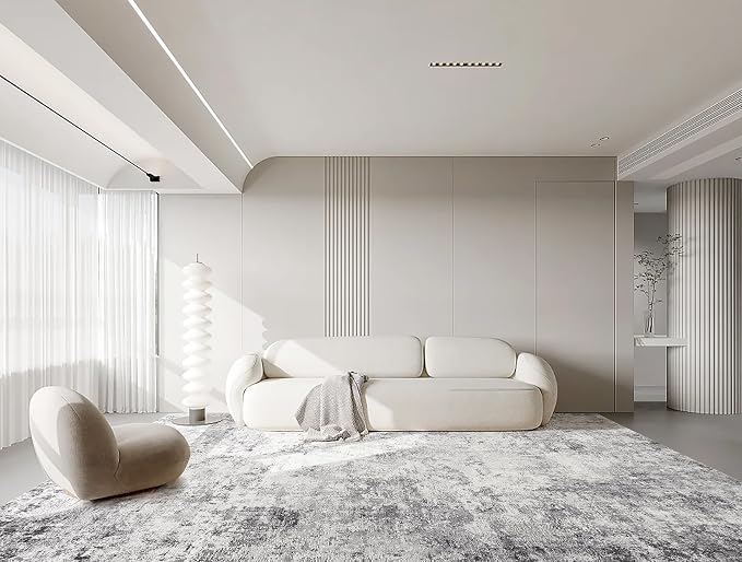 UERMEI 9x12 Area Rug Living Room Rugs - Image 5