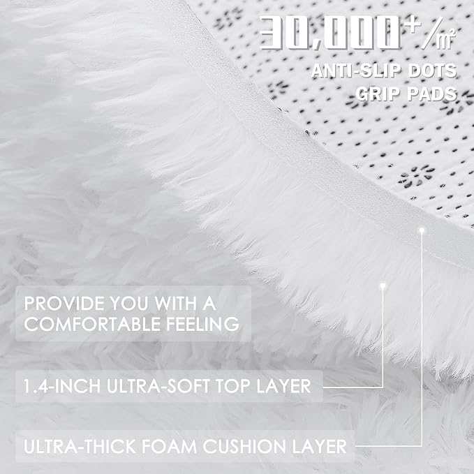 OLANLY 10x14 Machine Washable Large Area Rugs - Image 5