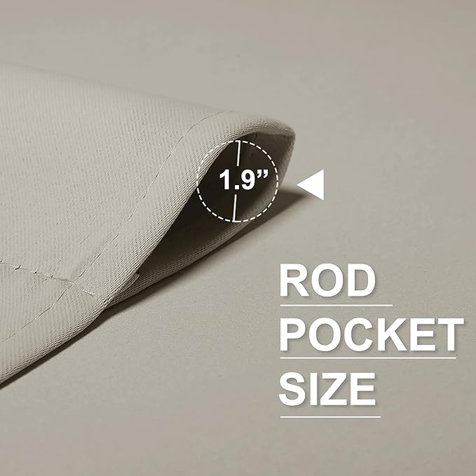 RYB HOME RV Curtains for Camper Windows, Mini Small Thermal Insulated Sunlight - Image 2