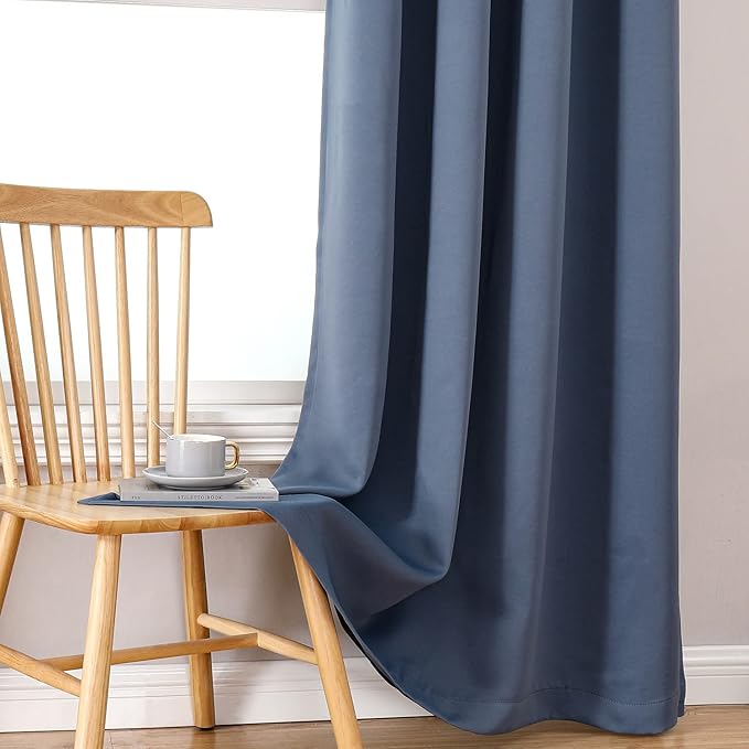 ChrisDowa 100% Blackout Curtains 63 inch Long - Image 7