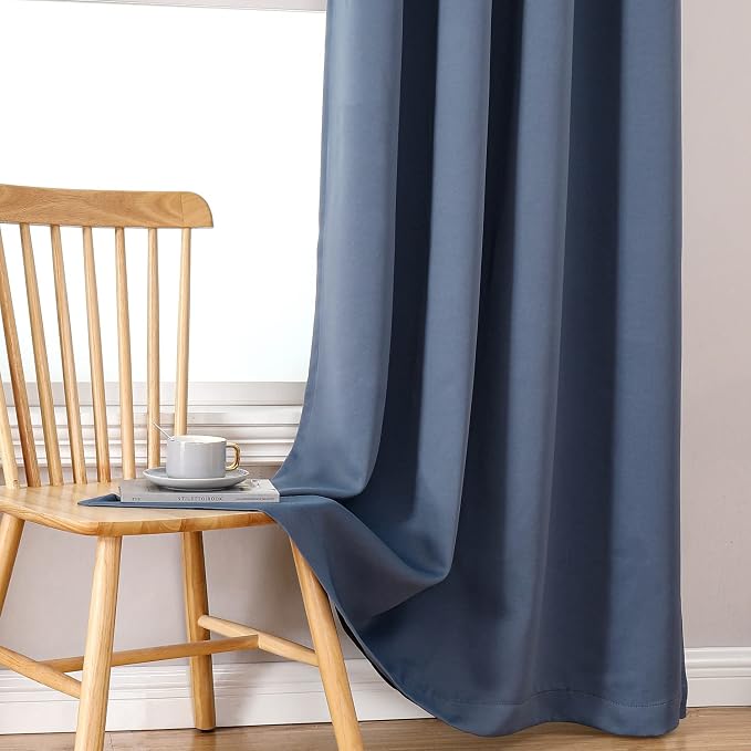 ChrisDowa 100% Blackout Curtains 78 inch Long - Image 7