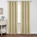 Joydeco Blackout Curtains 90 Inches Long 1 Panel, Thermal Insulated Long by JOYDECO