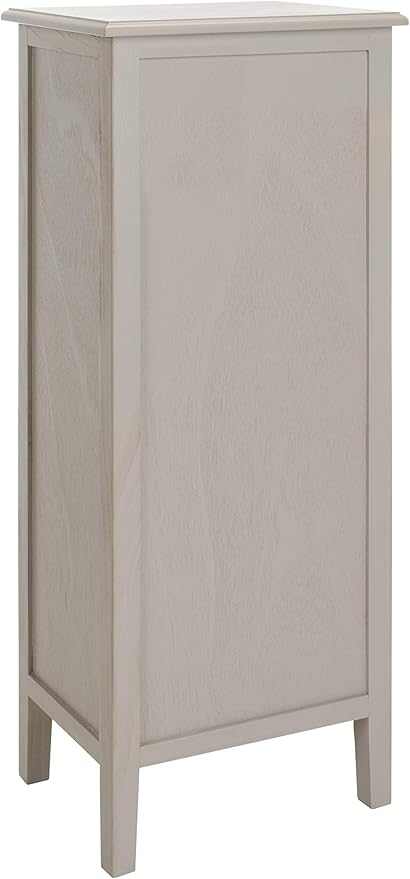 Safavieh Home Michaela Coastal Vintage Grey 4-drawer Side Table