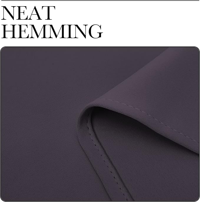 NICETOWN Bedroom Blackout Draperies Panels, 2 Panels, 42 x 72 Inch, Three Pass - Image 6