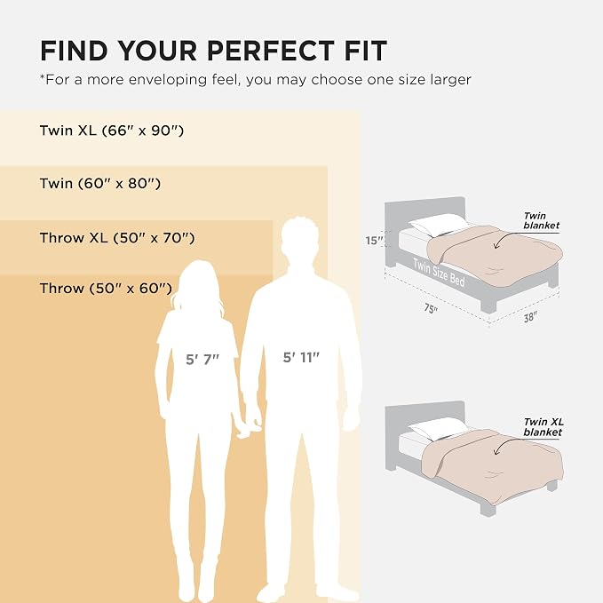 Bedsure GentleSoft Brown Fleece Blanket - Image 6