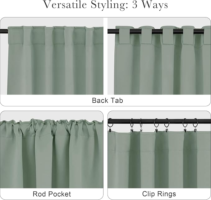 Pony Dance Short Blackout Curtain Panels - Image 5