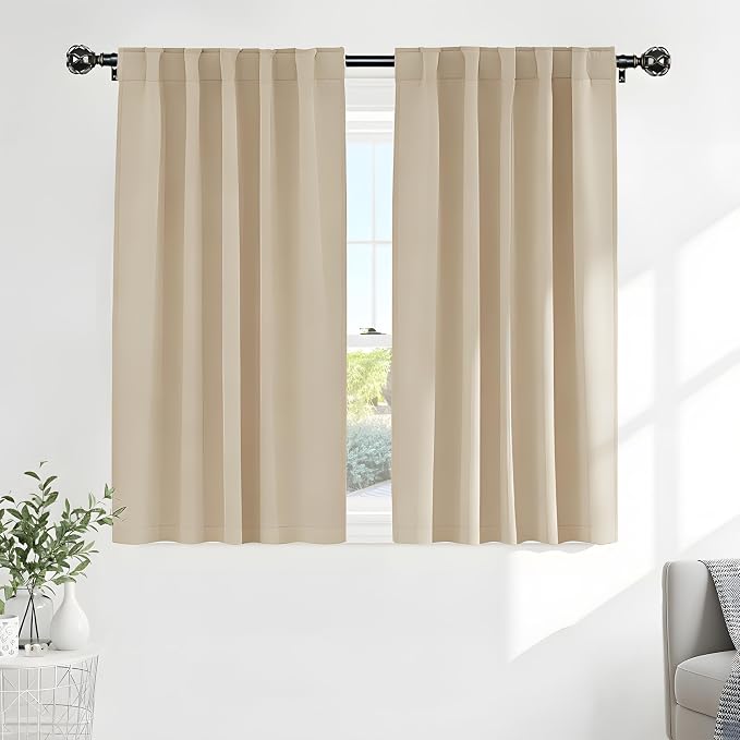 PONY DANCE Kitchen Window Curtains by PONYDANCE