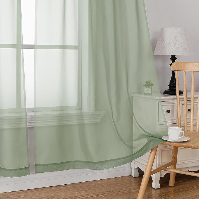 Simplebrand Sage Green Valances 14 Inches Long - Image 4