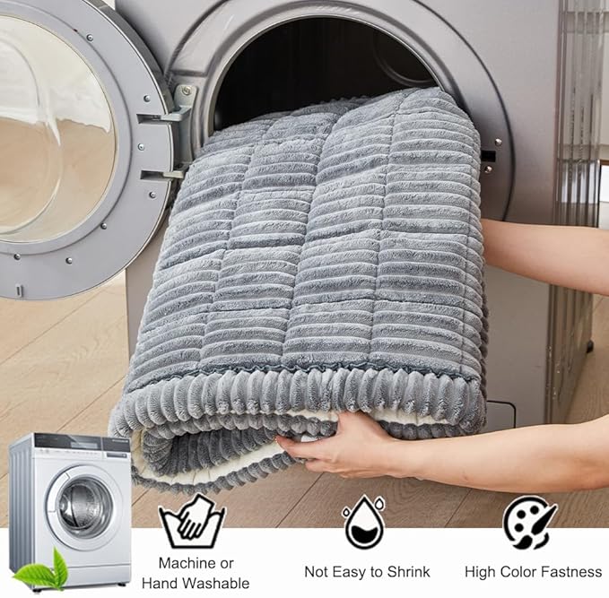 Couch Cover for Dogs Washable, Fuzzy Pet Couch Covers for 3 Cushion Sofa Pet - Image 6