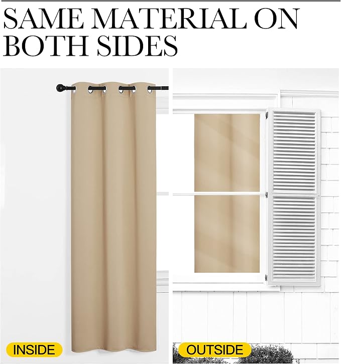 NICETOWN Blackout Curtain Panels - Image 5