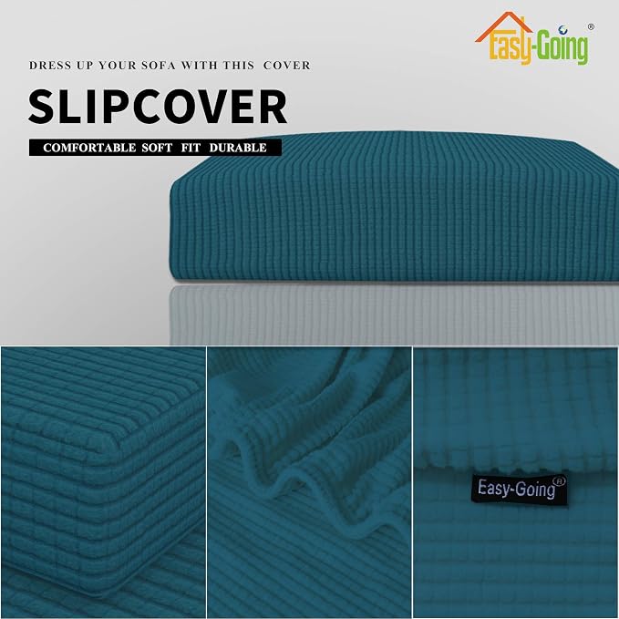 Easy-Going Stretch Loveseat Cushion Cover Sofa Cushion Furniture Protector Sofa - Image 6